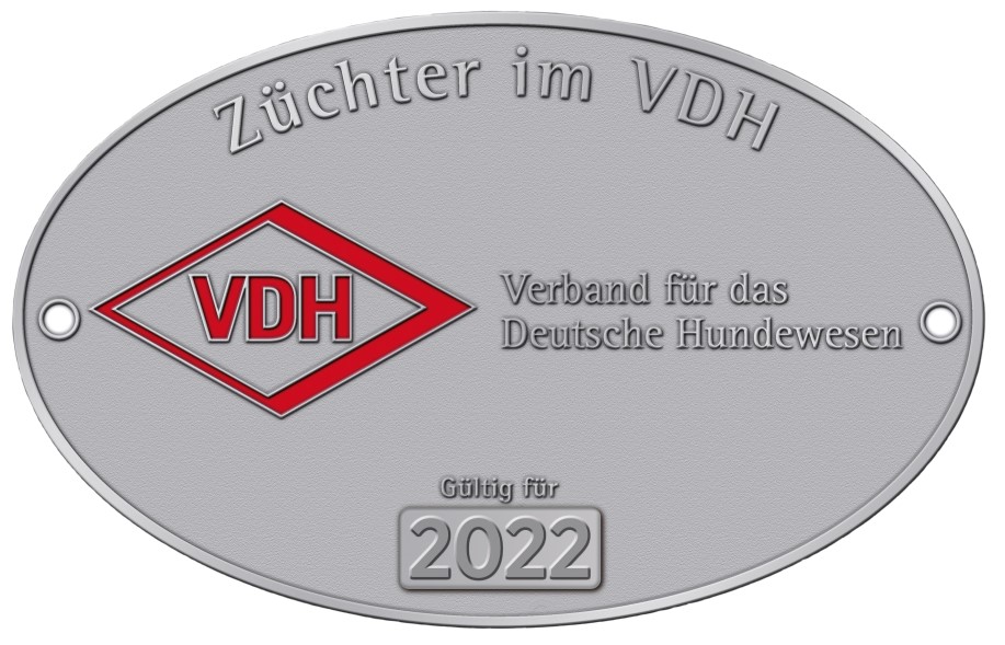 VDH Plakette Zuechter 2022